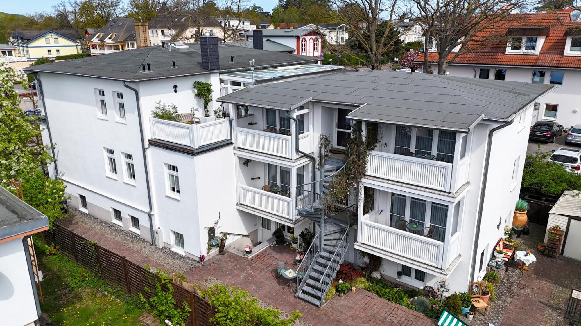 Haus Mozart Fewo Mit Balkon Binz Buitenkant foto